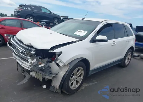 2013 Ford Edge Sel z USA, uszkodzony, nr VIN 2FMDK3J95DBC87670